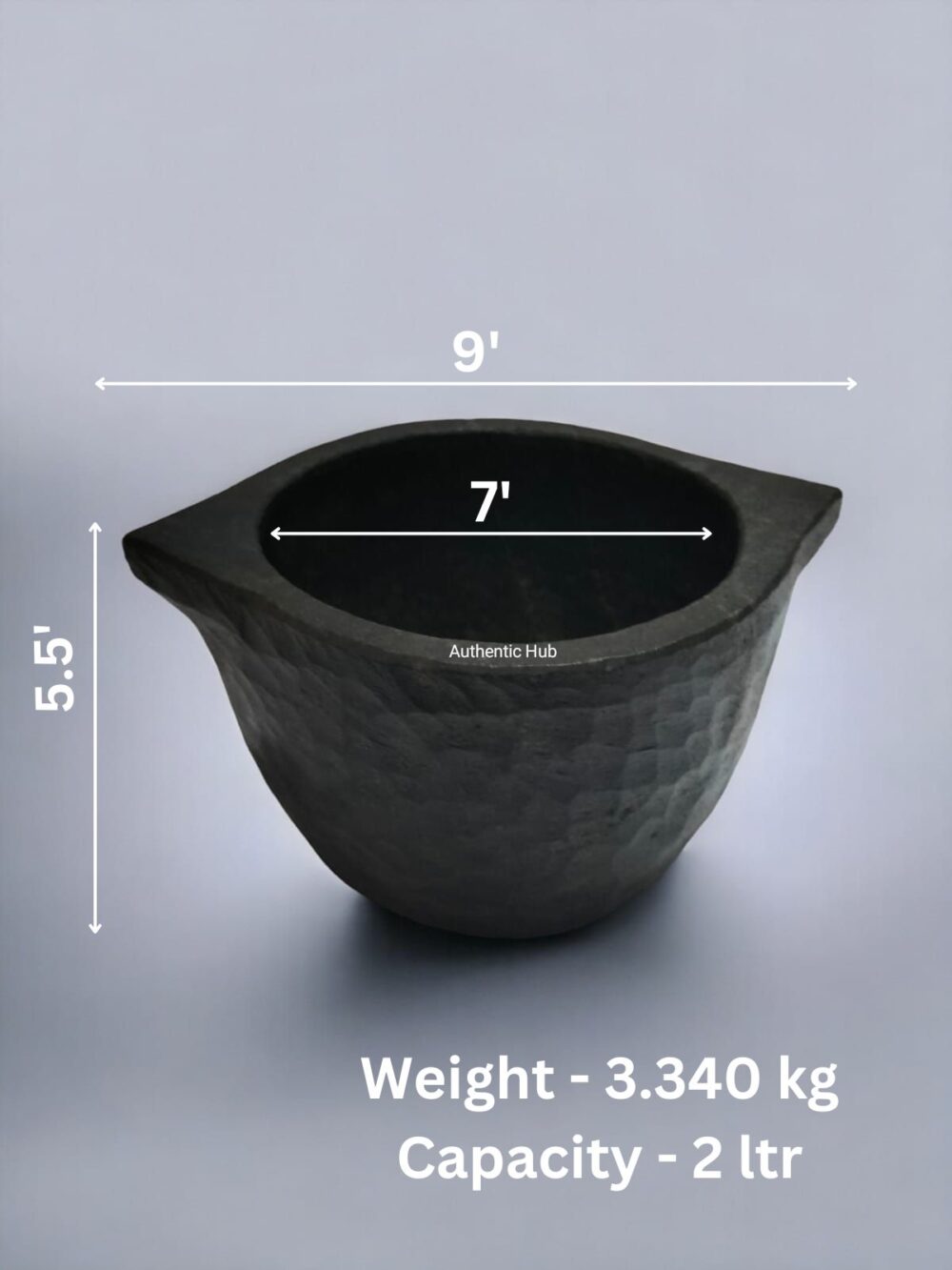 2 liter stone pot - Image 4