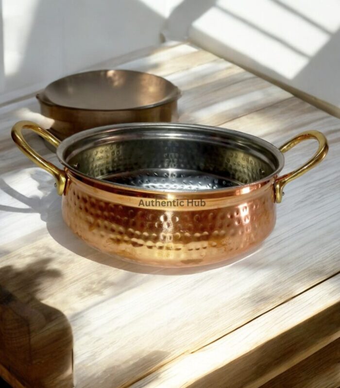 hammered medium kadai