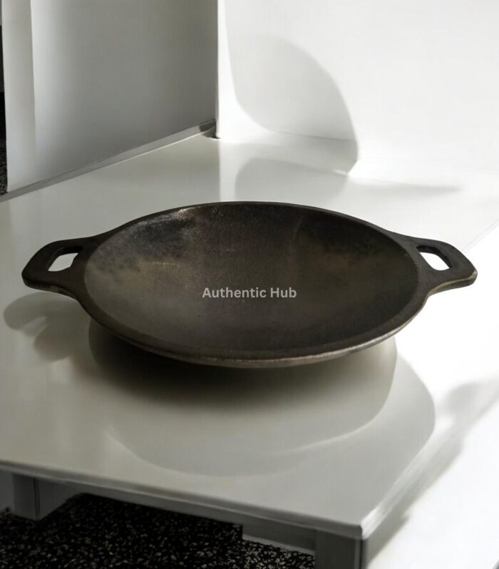 2.5 liter iron kadai