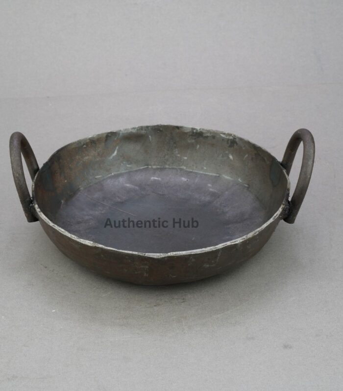 10 inch iron kadai