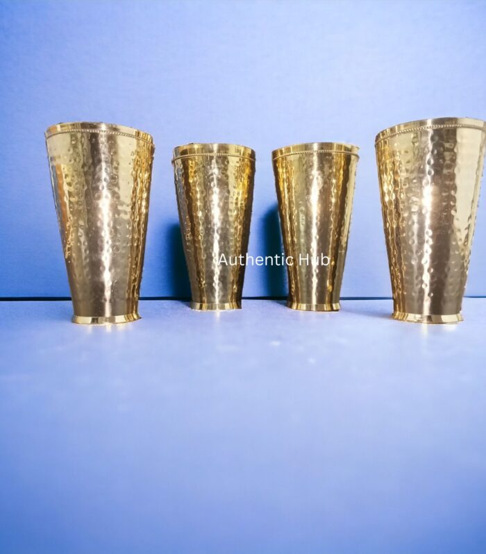 Indian Handcrafted Lassi Tumblers - Set Of 4