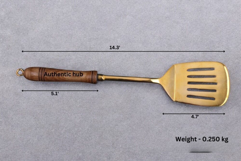 Brass Serving Spatula-14.3 Inch - Image 3