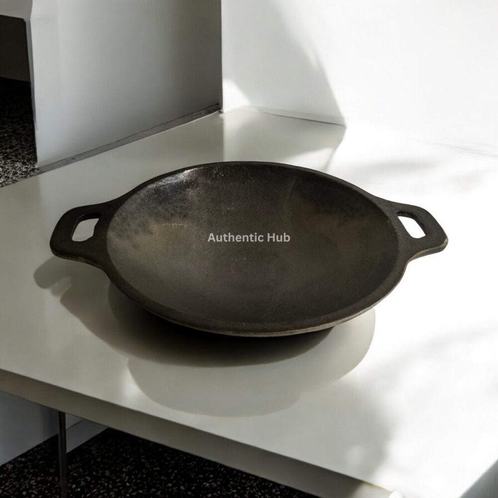 2.5 liter iron kadai
