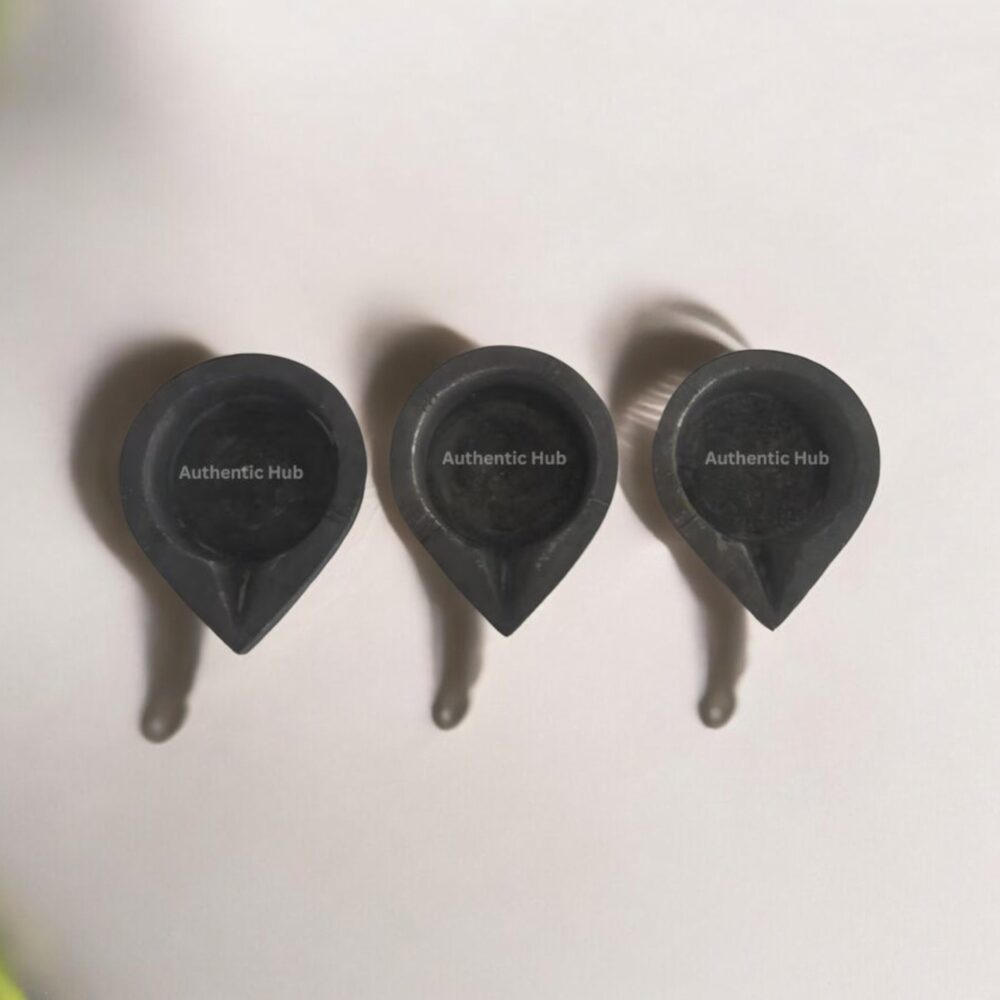 Stone 4 inch diya set of 3 - Image 3