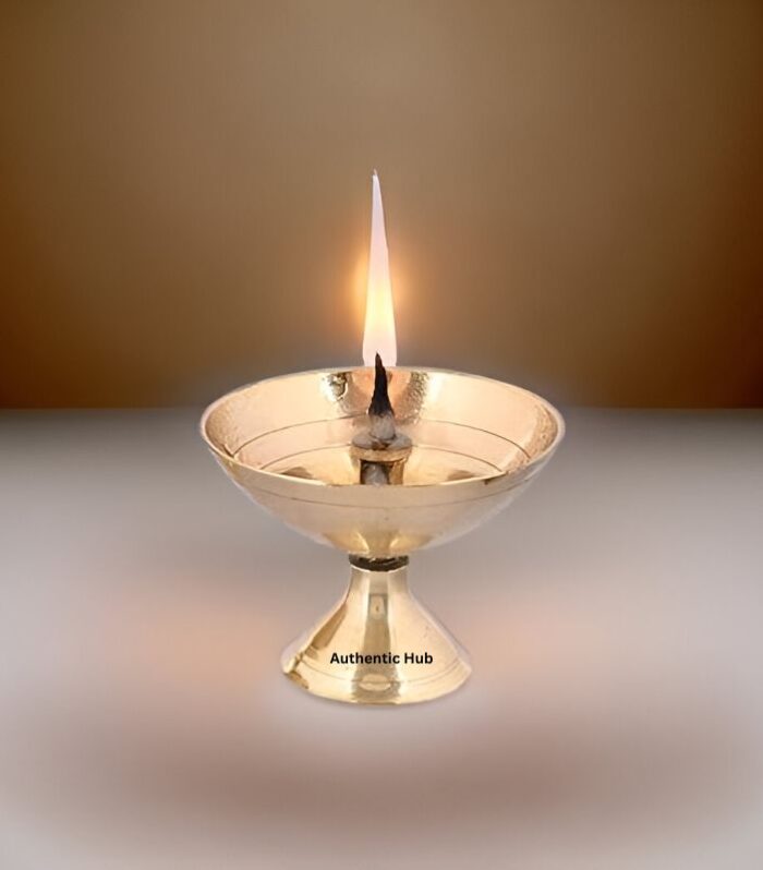Brass 2.1 inch diya