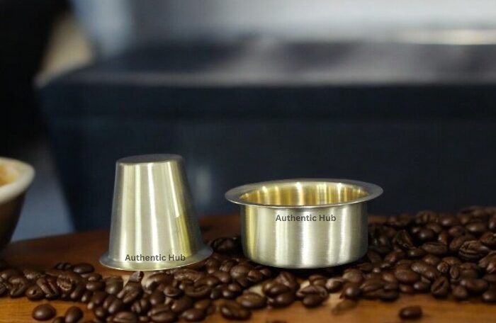 Set of 6 matte brass dabara