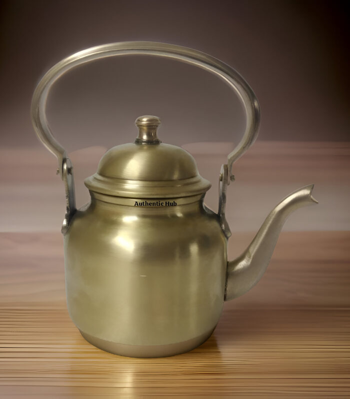 Brass tea kettle
